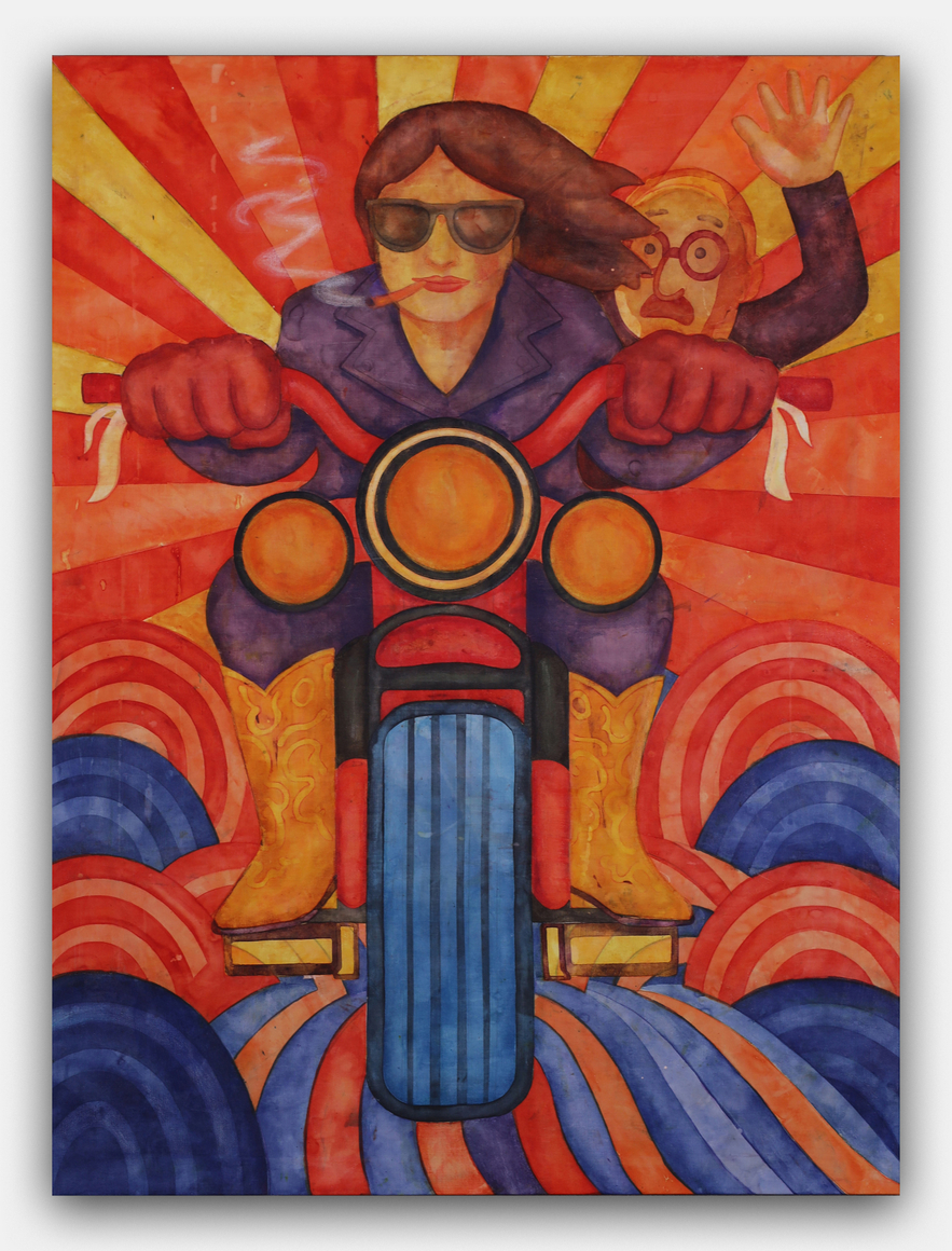 Painting by Orkideh Torabi