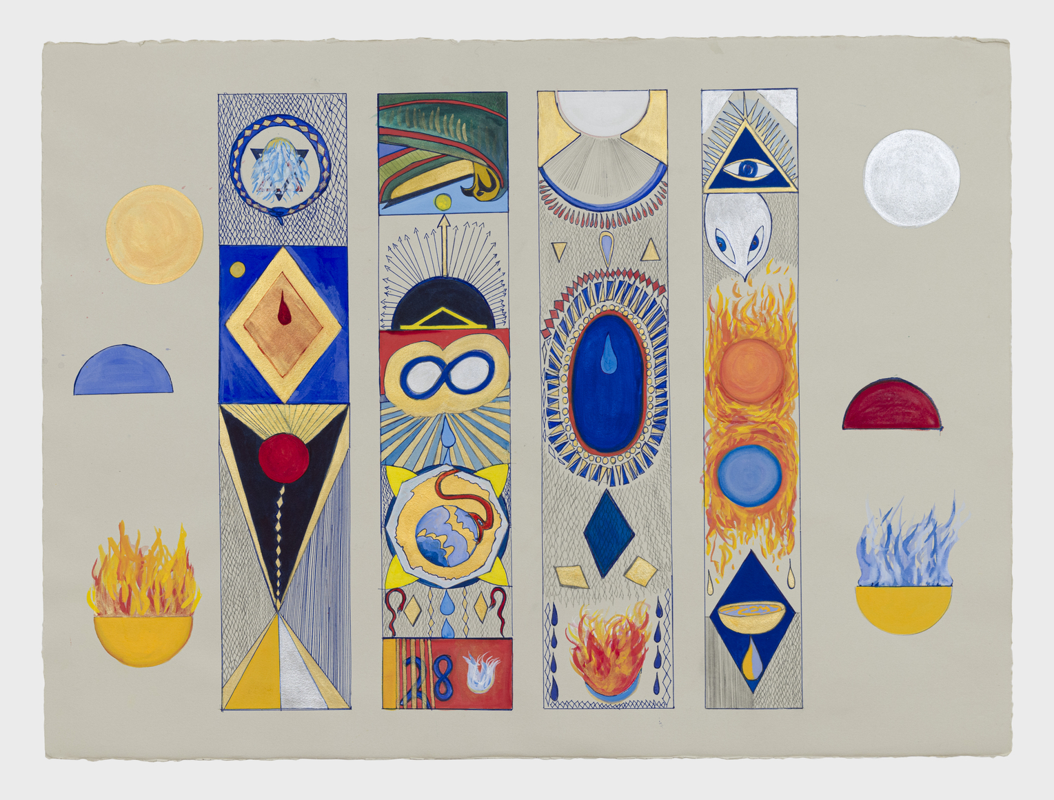 Work on paper by Julie Schenkelberg