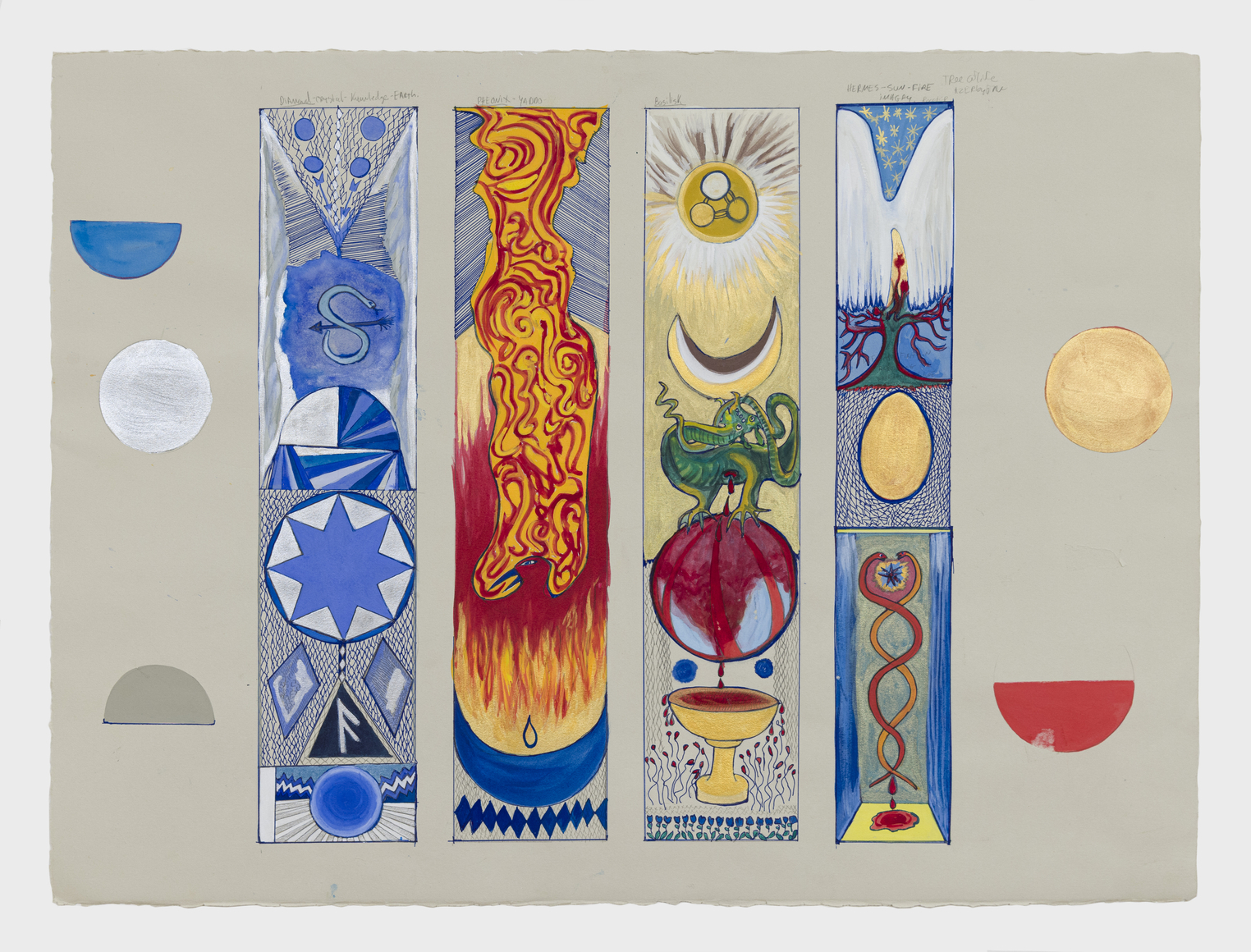 Work on paper by Julie Schenkelberg