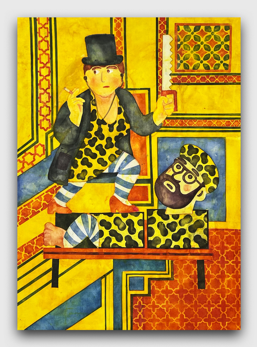 Painting by Orkideh Torabi