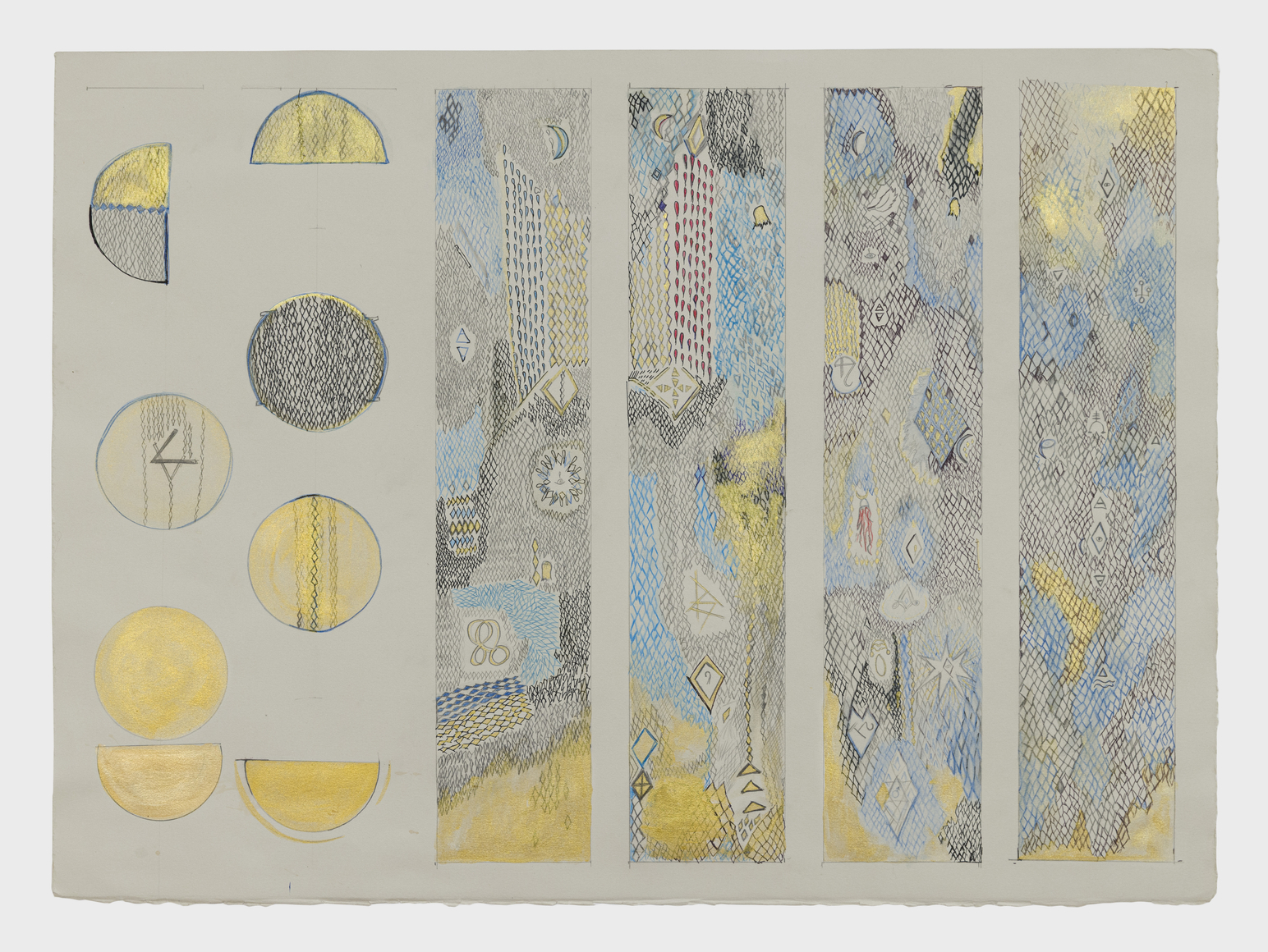 Work on paper by Julie Schenkelberg