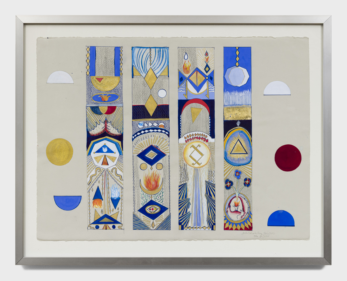 Work on paper by Julie Schenkelberg