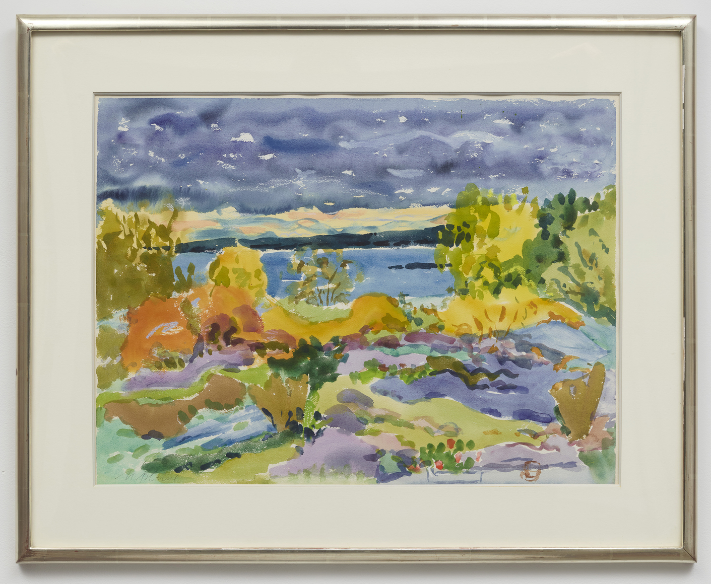 Nell Blaine Bright Fall, Dark Clouids, 1981