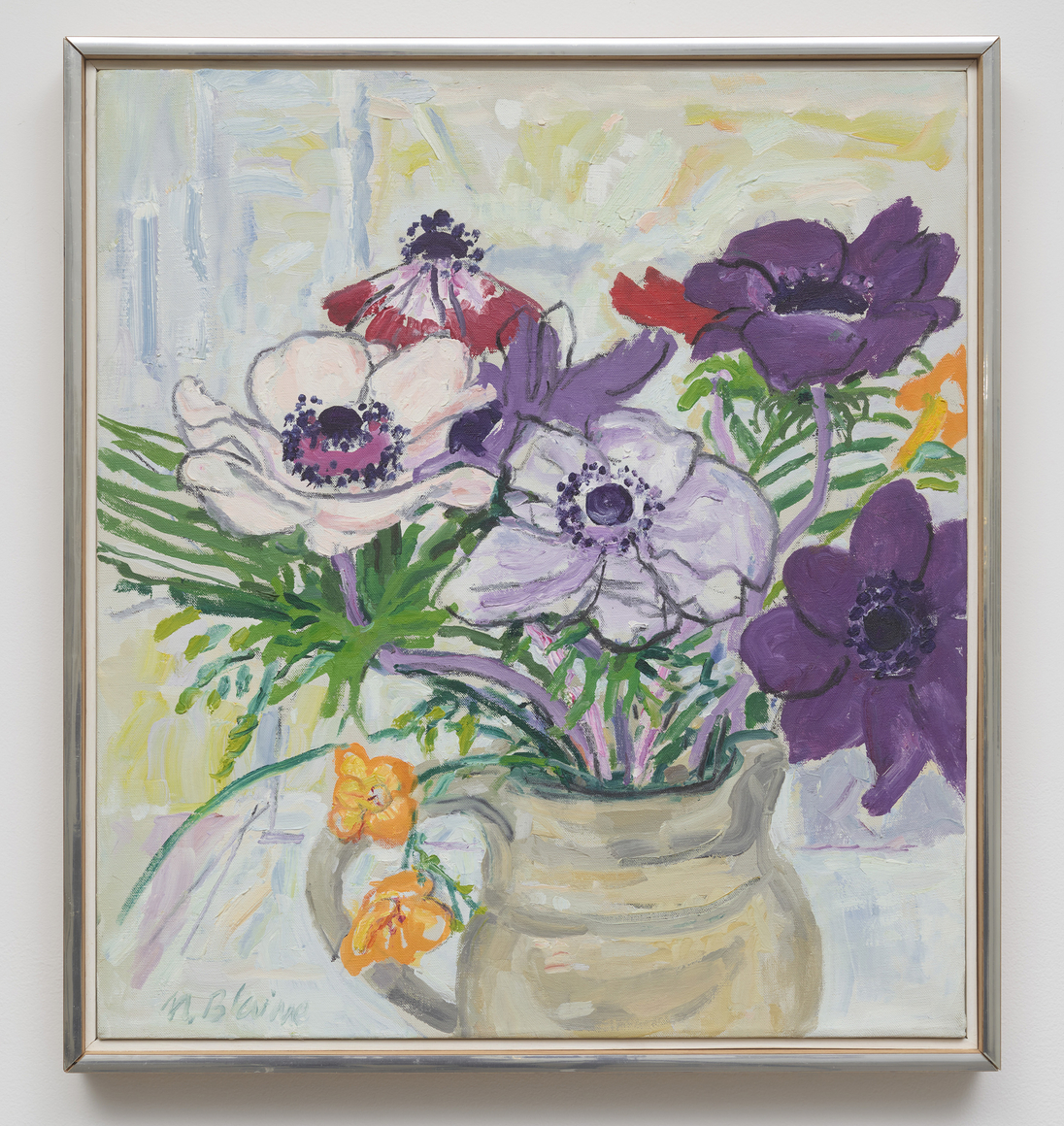 Nell Blaine Anemones, 1977