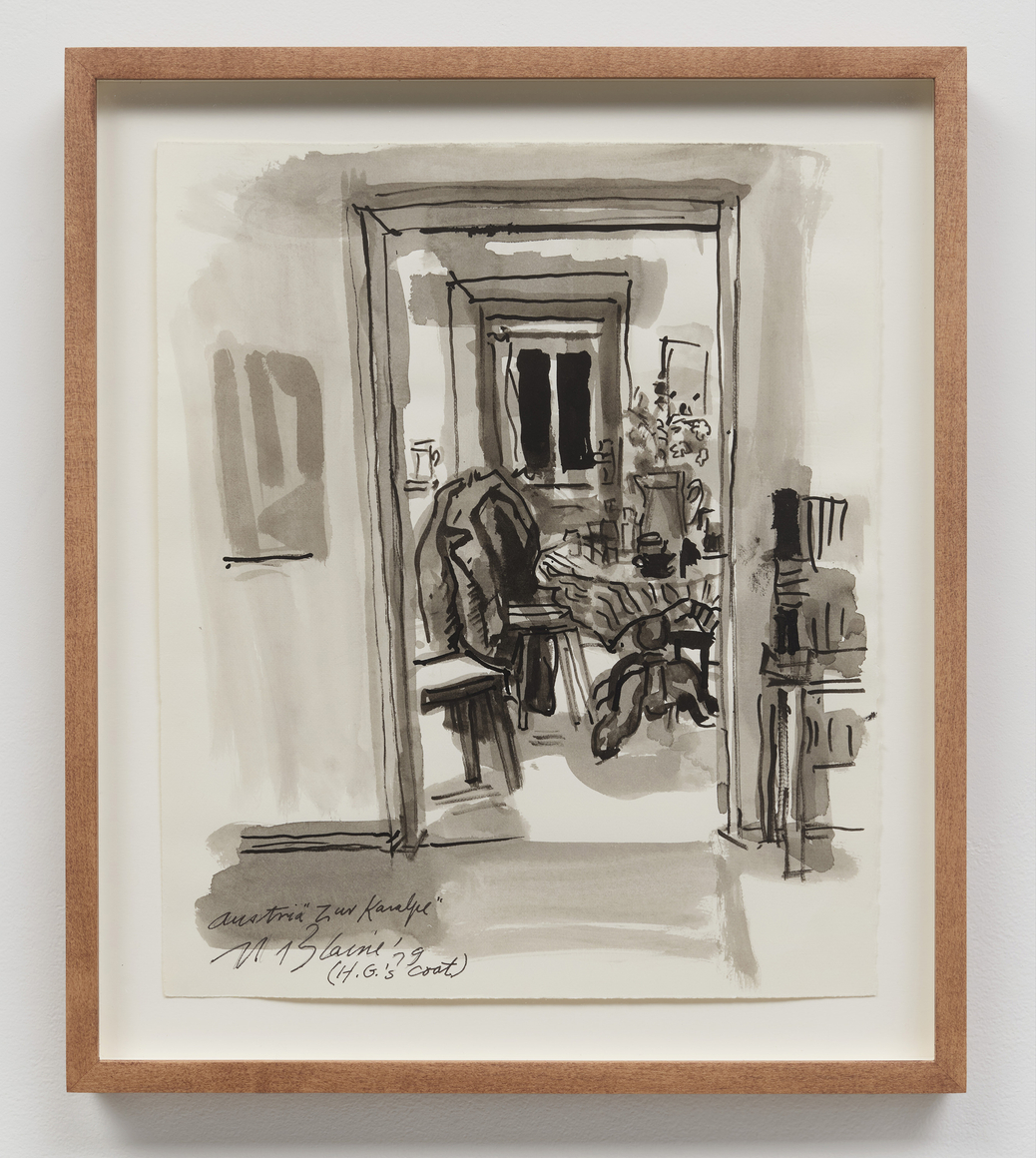 Nell Blaine Howard's Coat, Kitchen, V, 1979