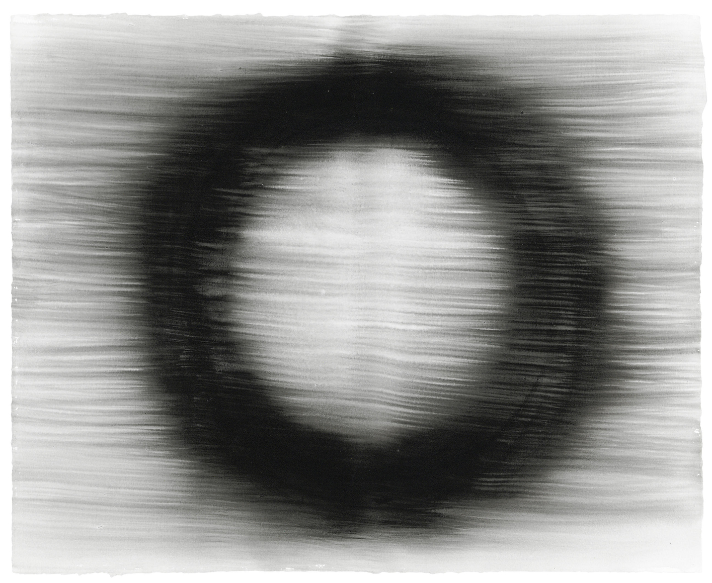 Anish Kapoor, untitled (circle), 1996, ink on paper