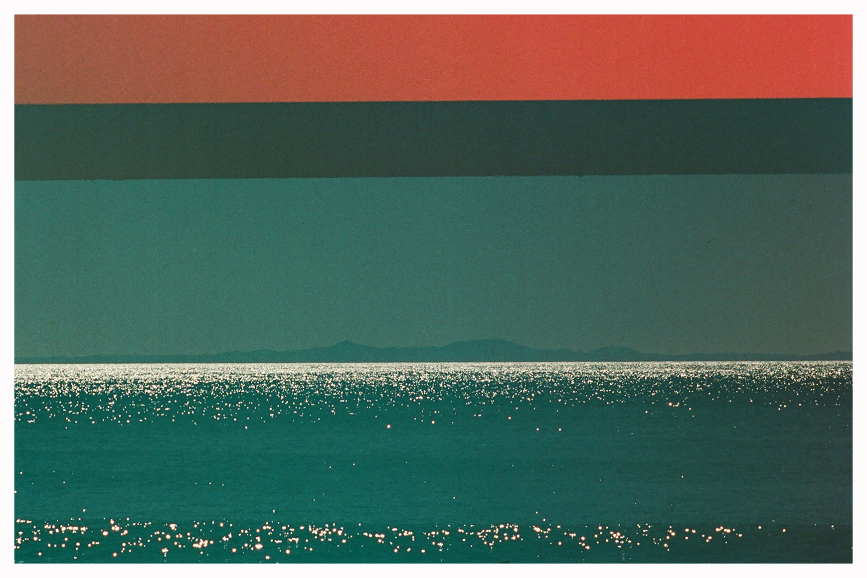 Todd Weaver, Rincon View with Red Stripe,2023