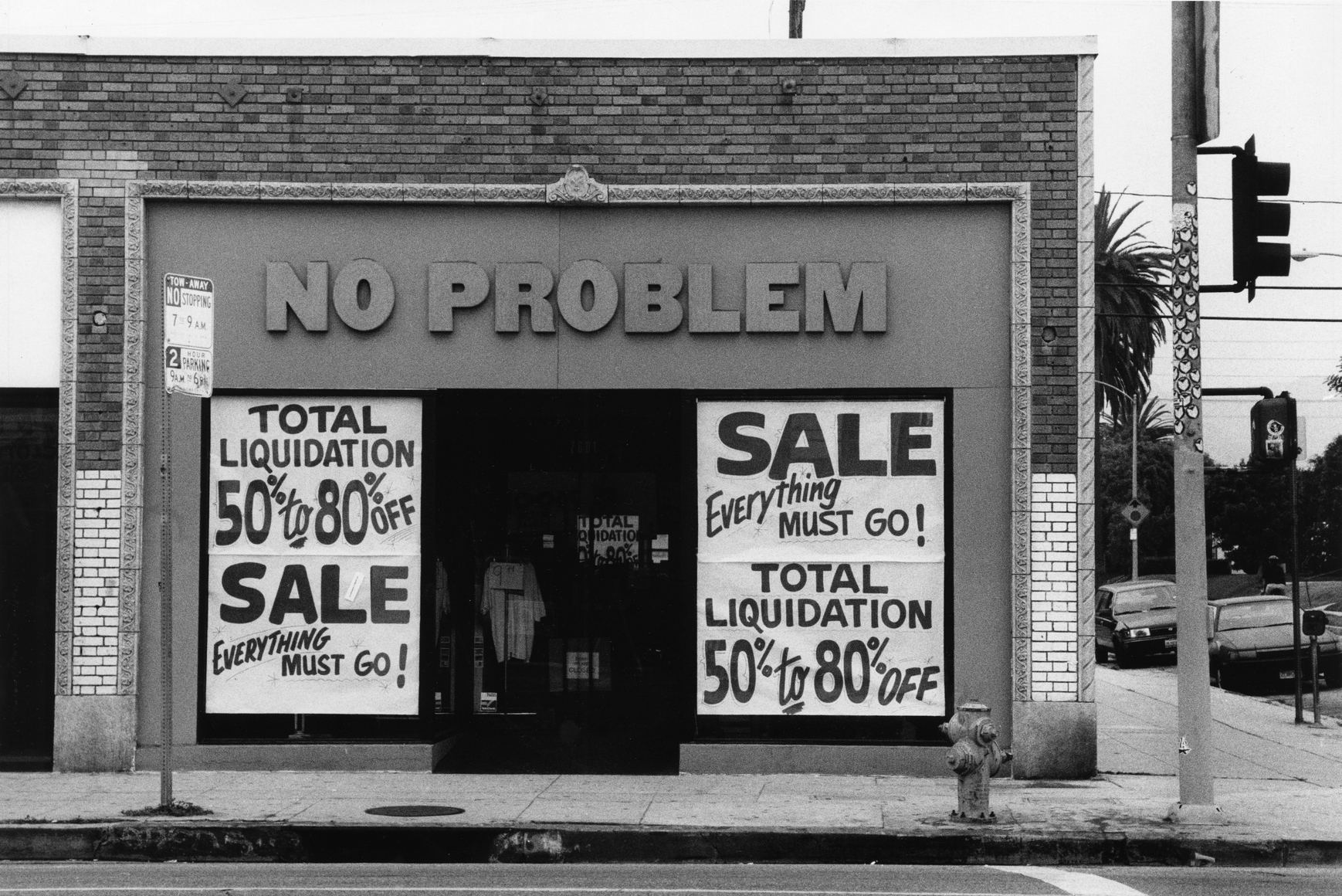 No Problem, Los Angeles,&nbsp;2002, Silver Gelatin Photograph, Ed. of 25&nbsp;