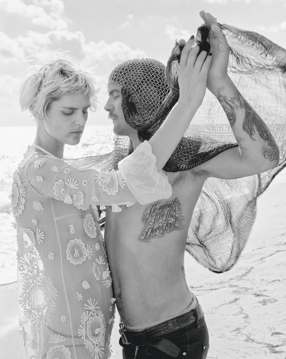 Stella Tennant and Dash Snow, Golden Beach, Florida, 2005