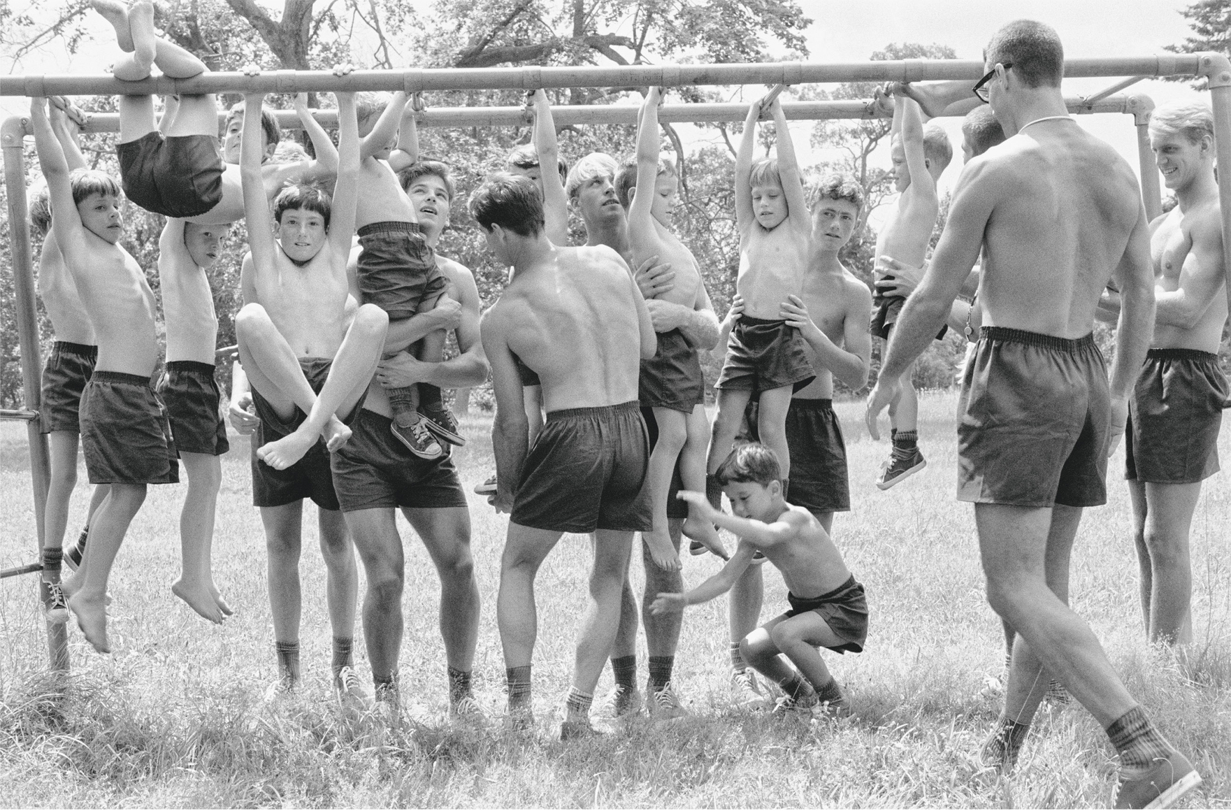 Kids at Camp Longwood, Adirondacks, New York, 1985, Silver Gelatin Photograph&nbsp;