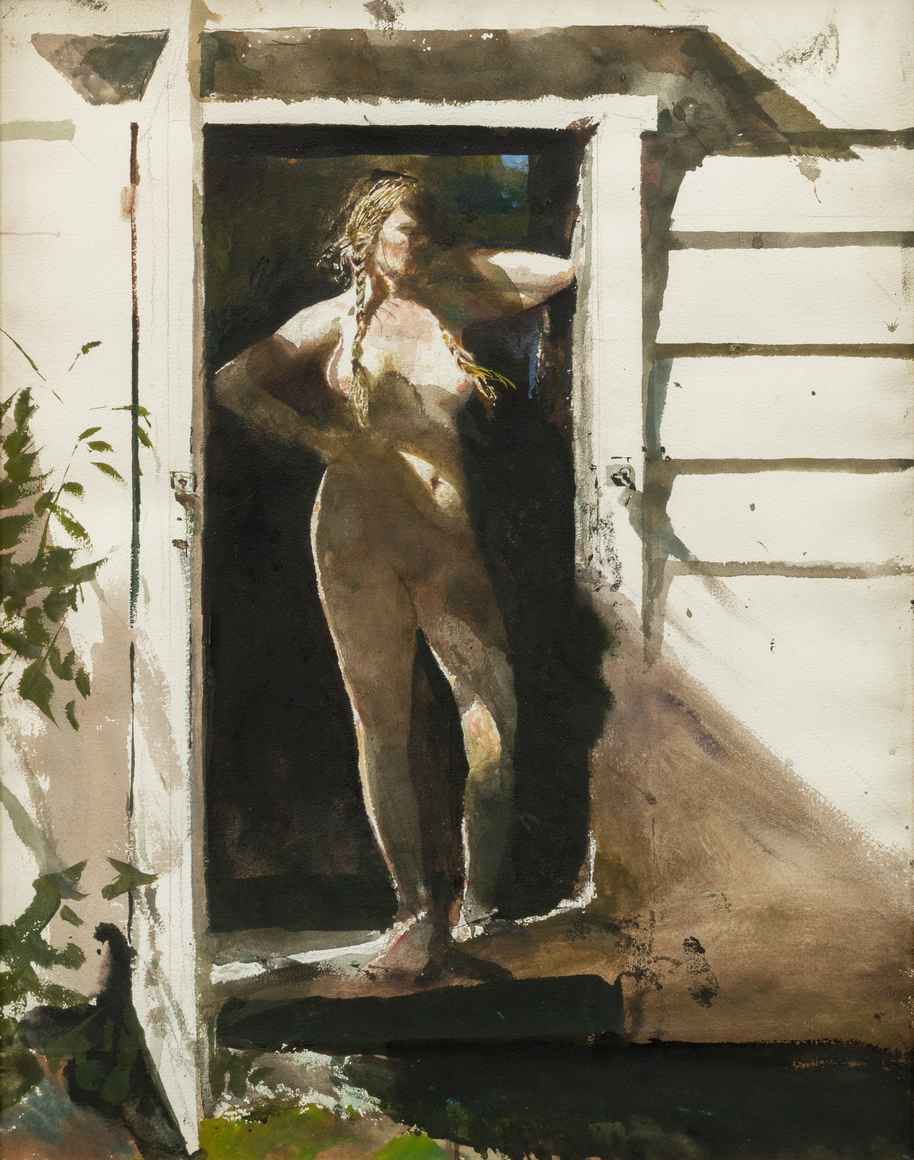 figures in an interior