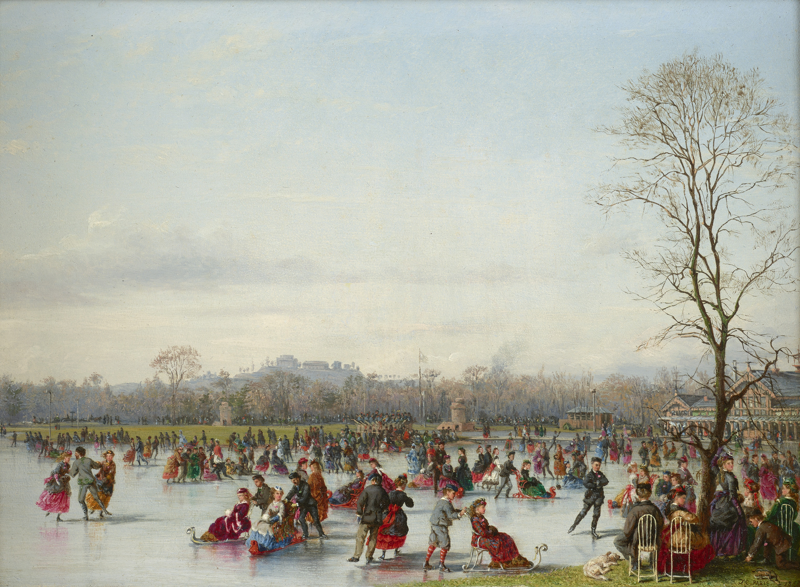 figures in a landscape