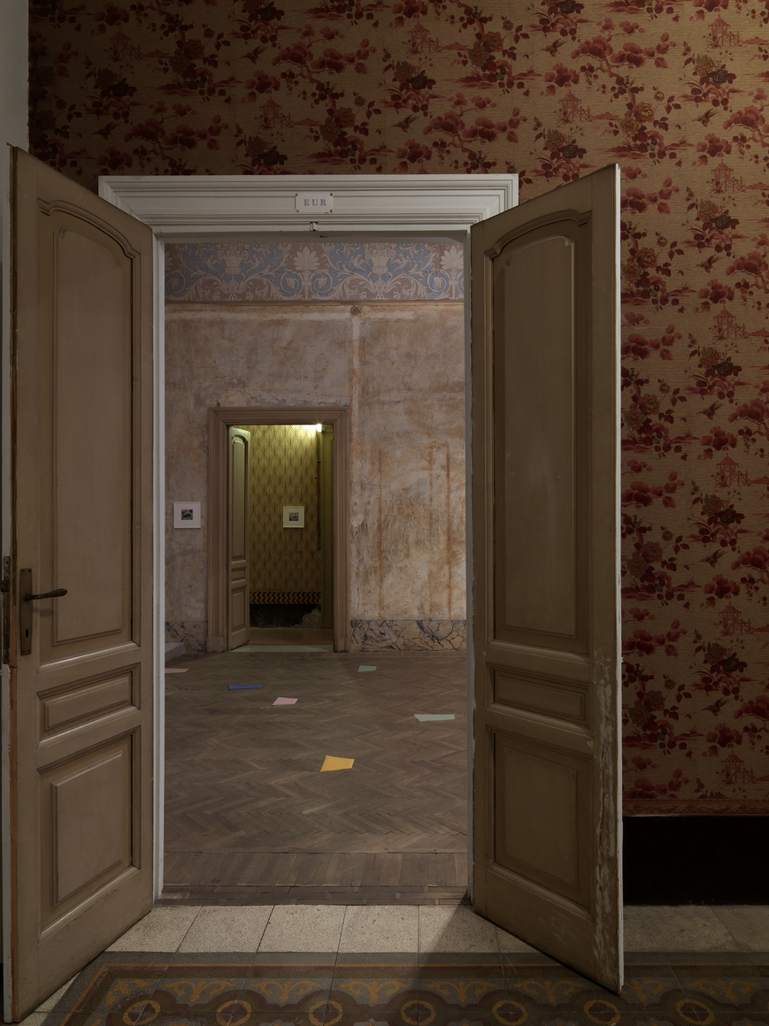 Marc Camille Chaimowicz with Becky Beasley, Cl&eacute;mence Joly, Marie Charlotte Urena, Now and then...