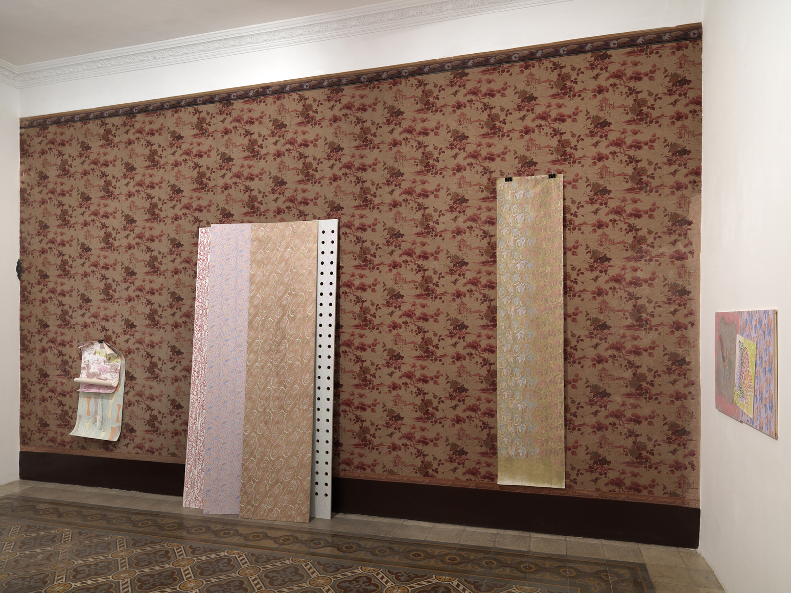 Marc Camille Chaimowicz with Becky Beasley, Cl&eacute;mence Joly, Marie Charlotte Urena, Now and then...