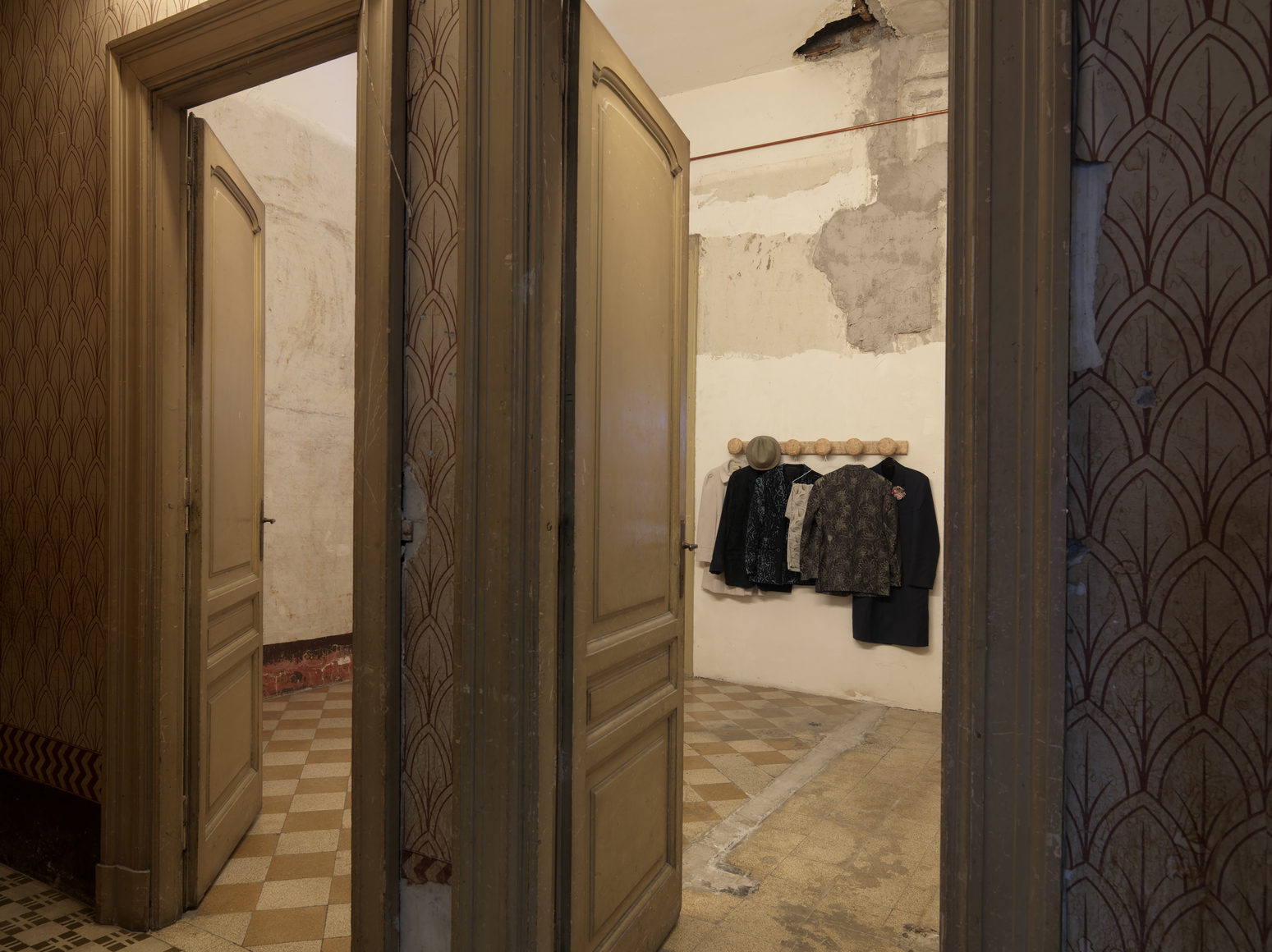 Marc Camille Chaimowicz with Becky Beasley, Cl&eacute;mence Joly, Marie Charlotte Urena, Now and then...