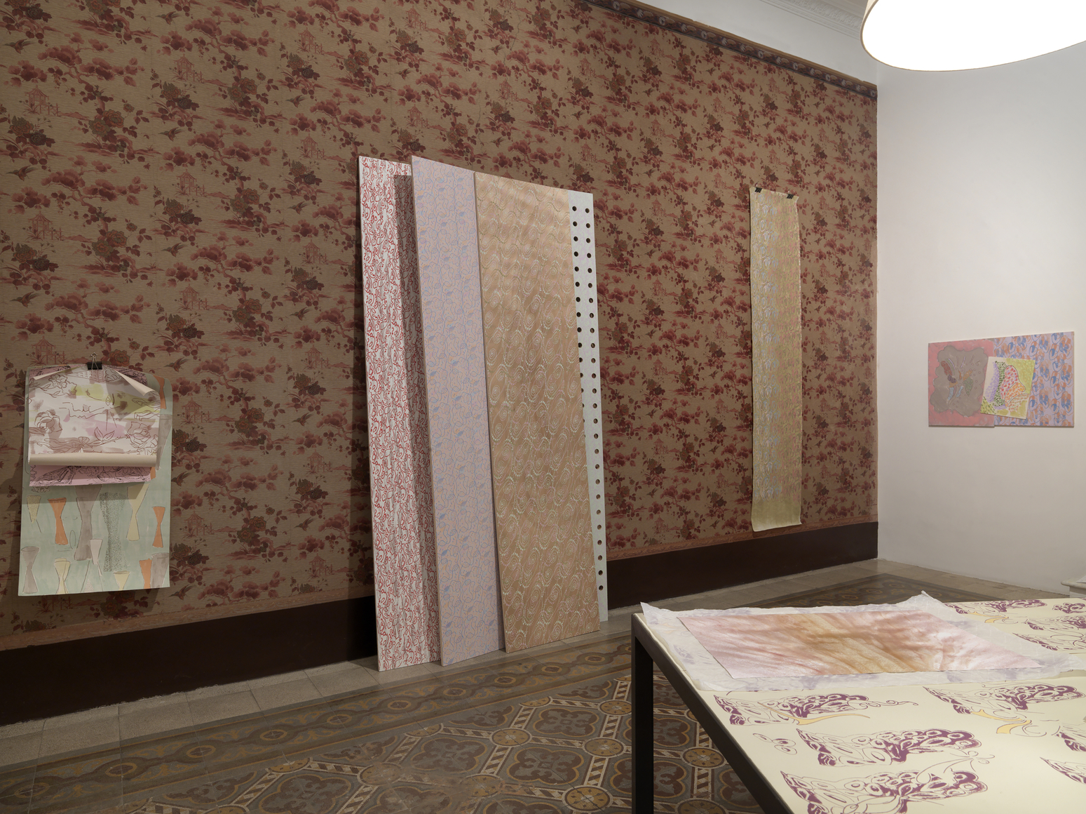 Marc Camille Chaimowicz with Becky Beasley, Cl&eacute;mence Joly, Marie Charlotte Urena, Now and then...