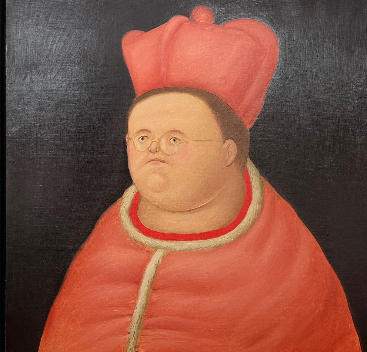 Fernando Botero Cardenal, 1968 31 x 31 inches Oil on canvas Signed and dated verso
