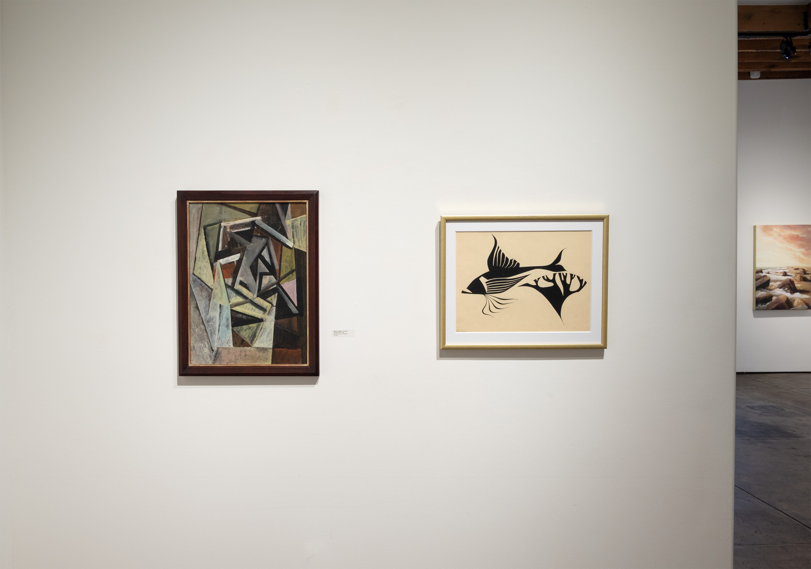 Installation photograph of SIDNEY GORDIN: Space &amp; Form