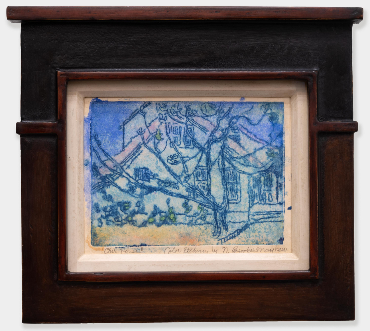 NELL BROOKER MAYHEW (1876-1940), Our House