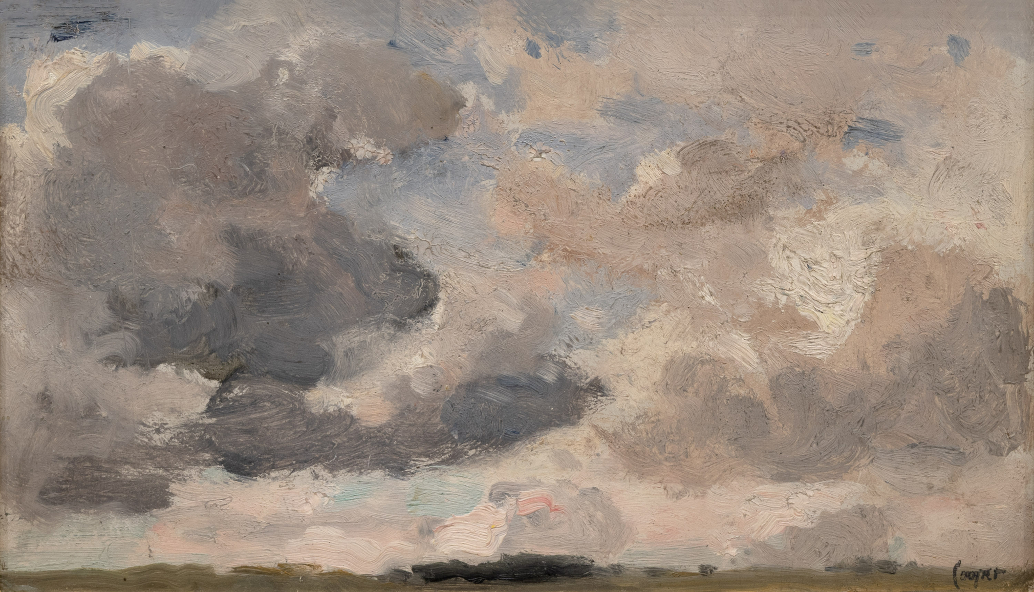 COLIN CAMPBELL COOPER (1856-1937), Cloud Study I,