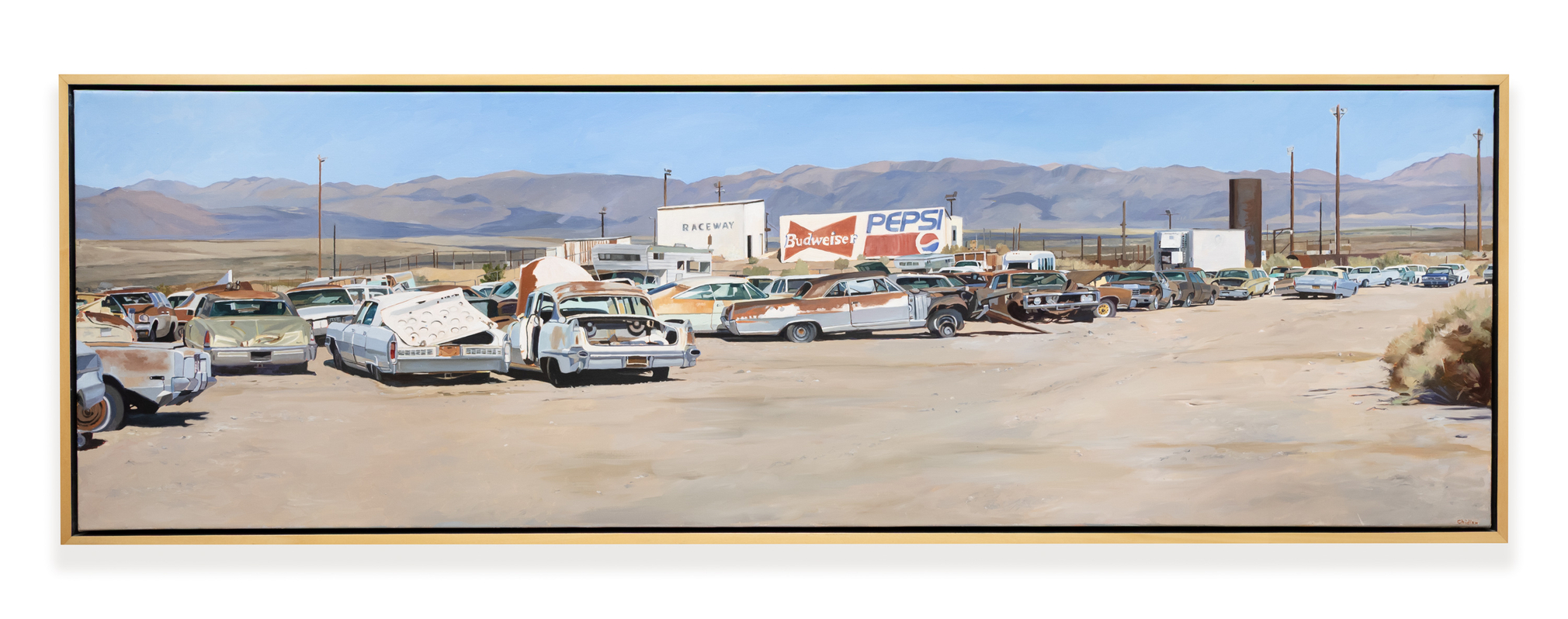 PATRICIA CHIDLAW , Cadillac Graveyard, c. 2000