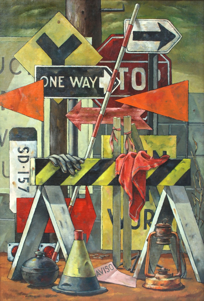 JEAN DONALD SWIGGETT (1910-1990), Construction Zone, 1963