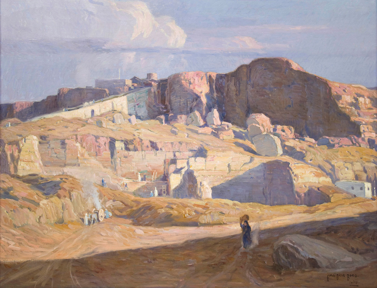 CARL OSCAR BORG (1879-1947), Cairo, c. 1910