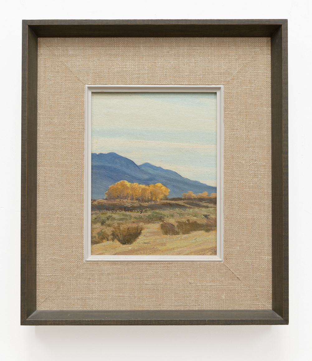 RAY STRONG (1905-2006), Cottonwoods - Big Pine, c. 1980