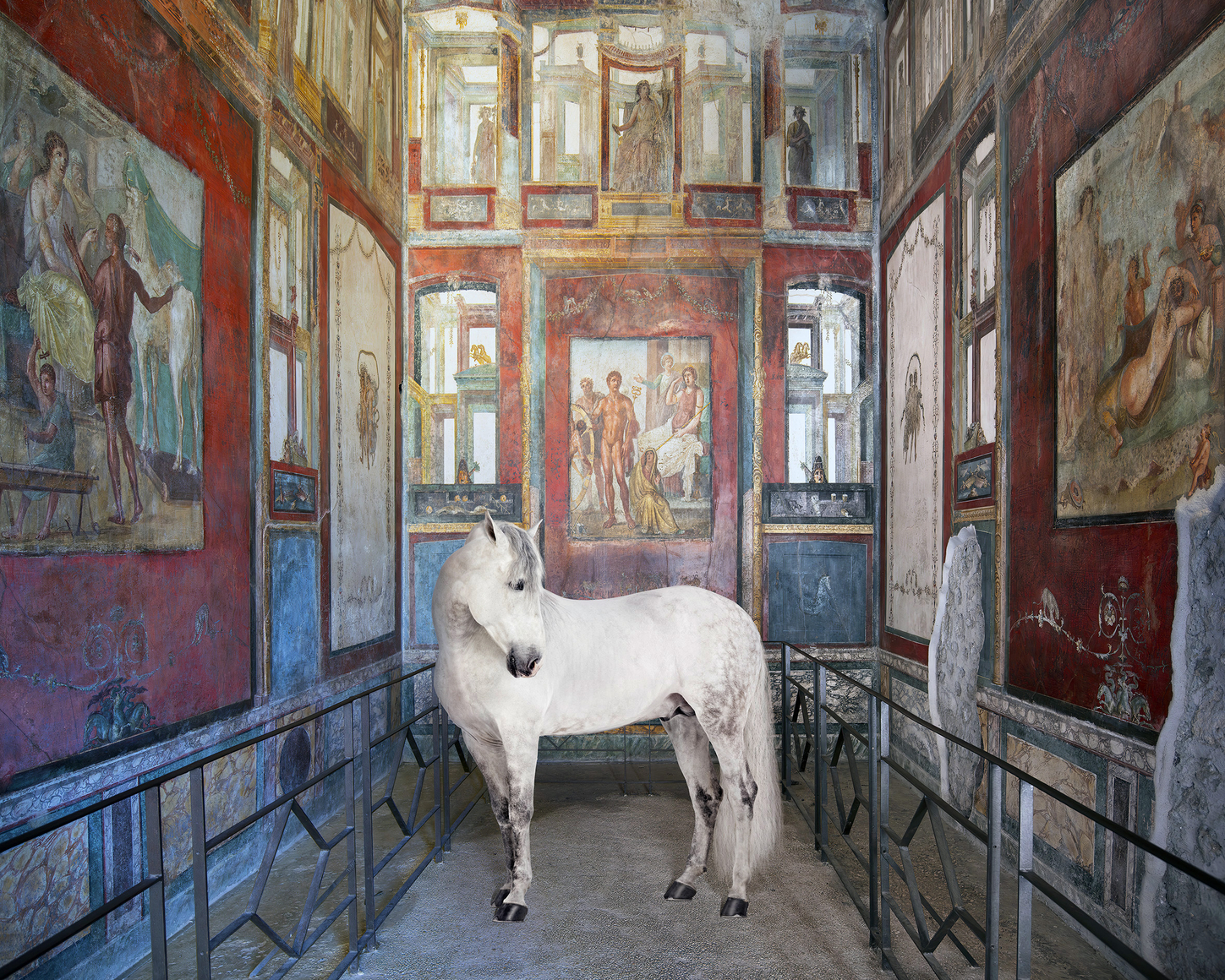 Karen Knorr, Ixion&rsquo;s Punishment, House of the Vetti, Pompeii, 2024