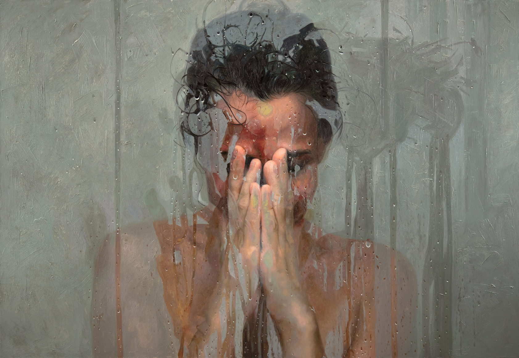 This Is Not What You Wanted, 2021 oil on linen 62 x 90 inches