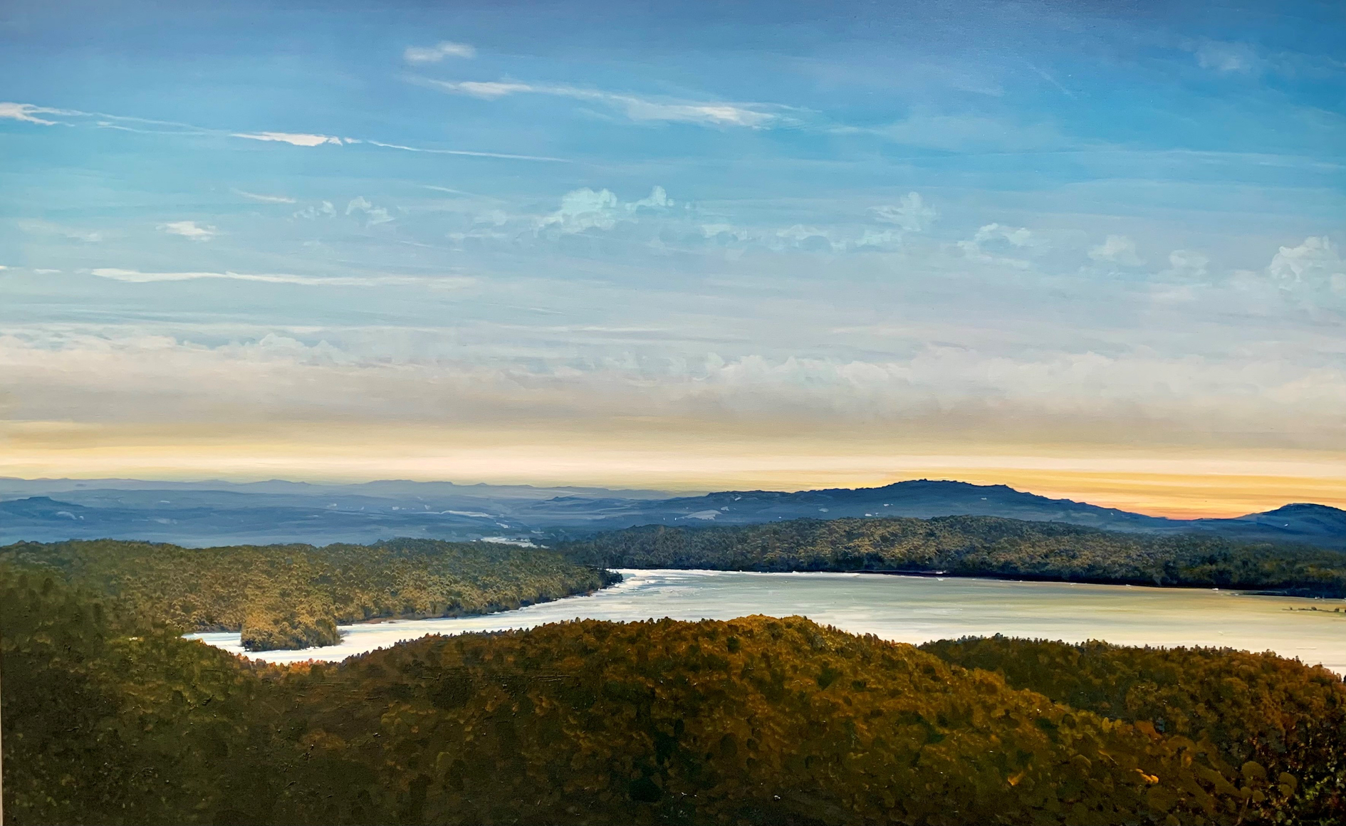 Endless Potential #1 (SOLD), 2023, oil on canvas, 50 x 80 inches