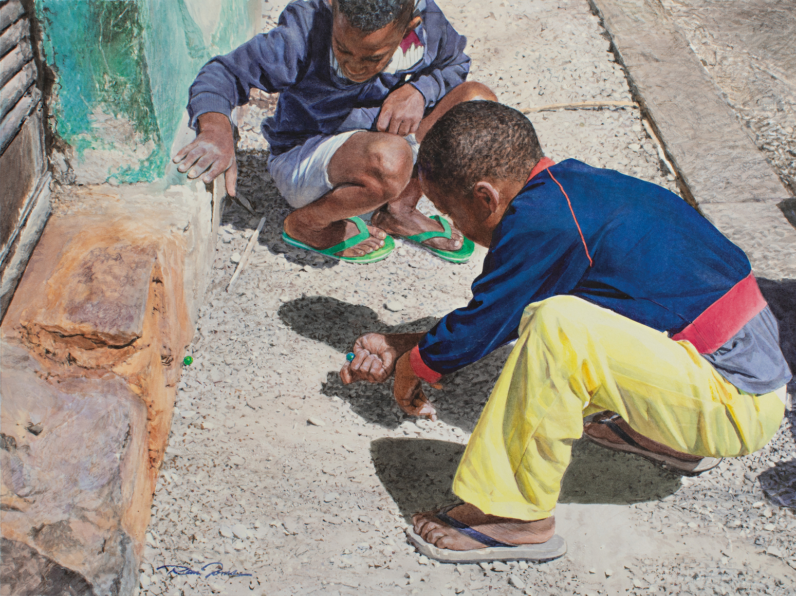 Right Angle, 2024 watercolor on paper 11 1/4 x 15 inches