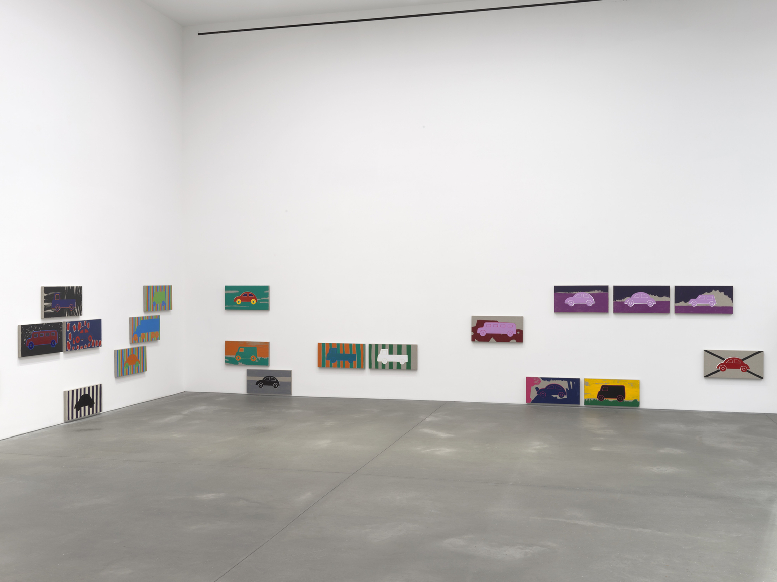 Installation view of Zak Kitnick, Paintings for Children, Nino Mier Gallery, SoHo, March 7 &ndash; April 4, 2026
