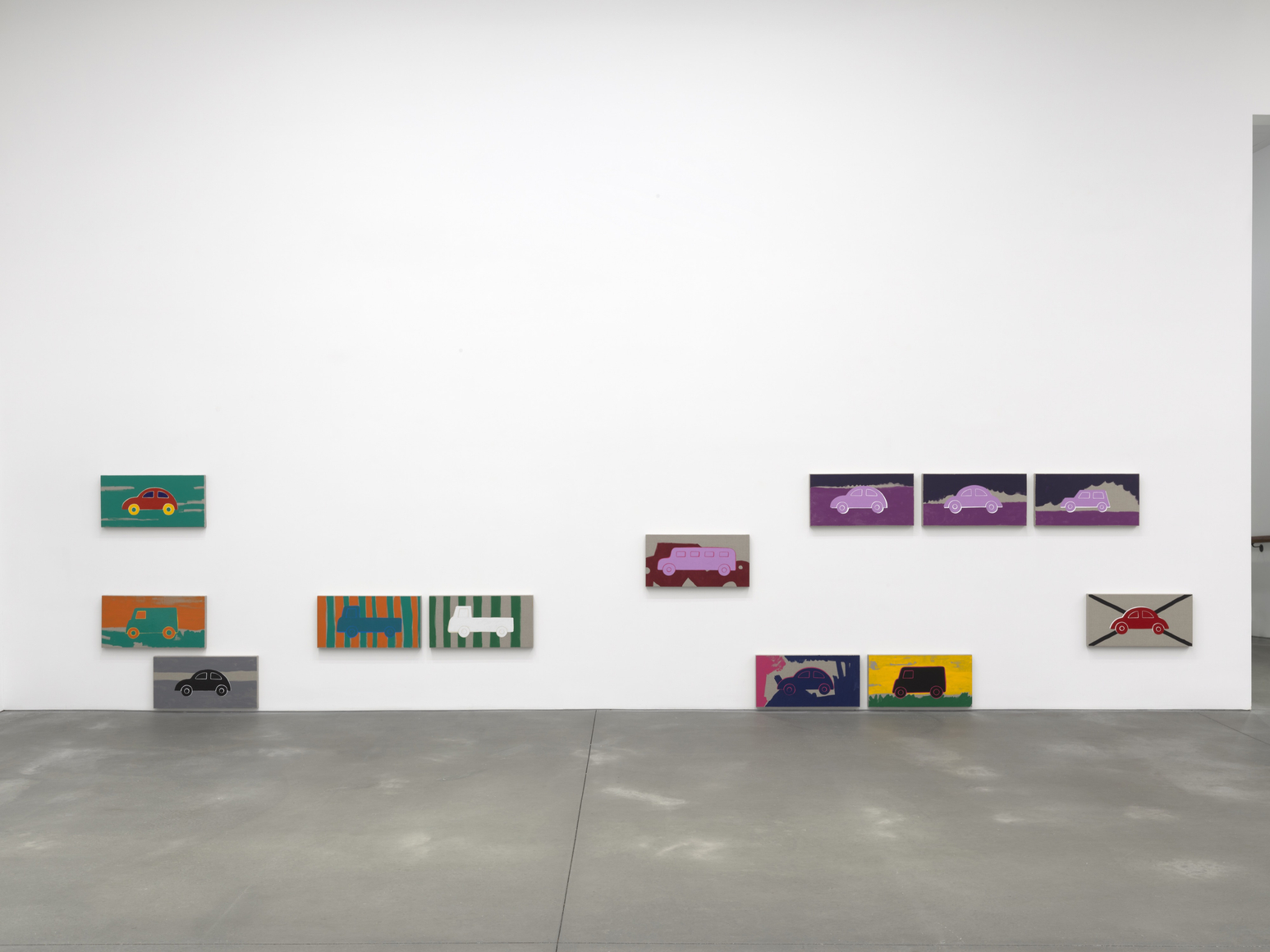 Installation view of Zak Kitnick, Paintings for Children, Nino Mier Gallery, SoHo, March 7 &ndash; April 4, 2026