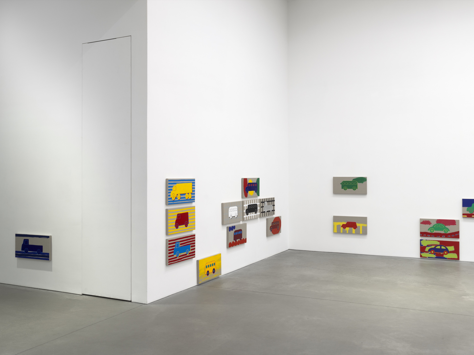 Installation view of Zak Kitnick, Paintings for Children, Nino Mier Gallery, SoHo, March 7 &ndash; April 4, 2026