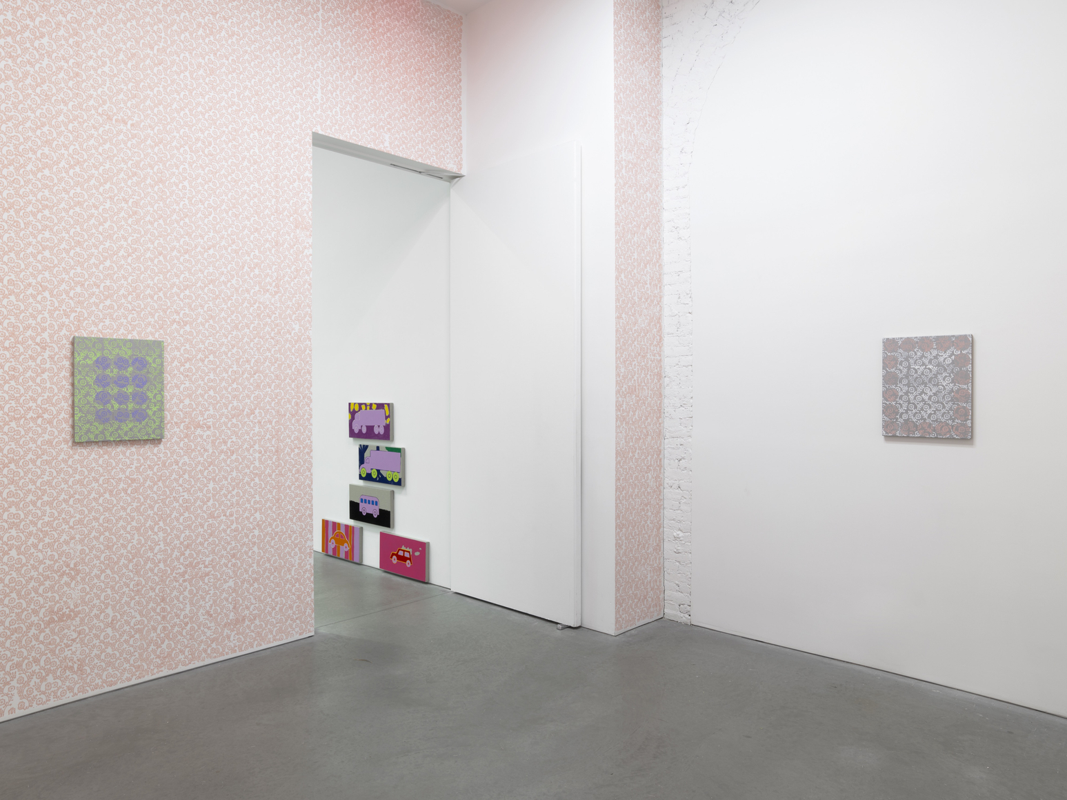 Installation view of Zak Kitnick, Paintings for Children, Nino Mier Gallery, SoHo, March 7 &ndash; April 4, 2026