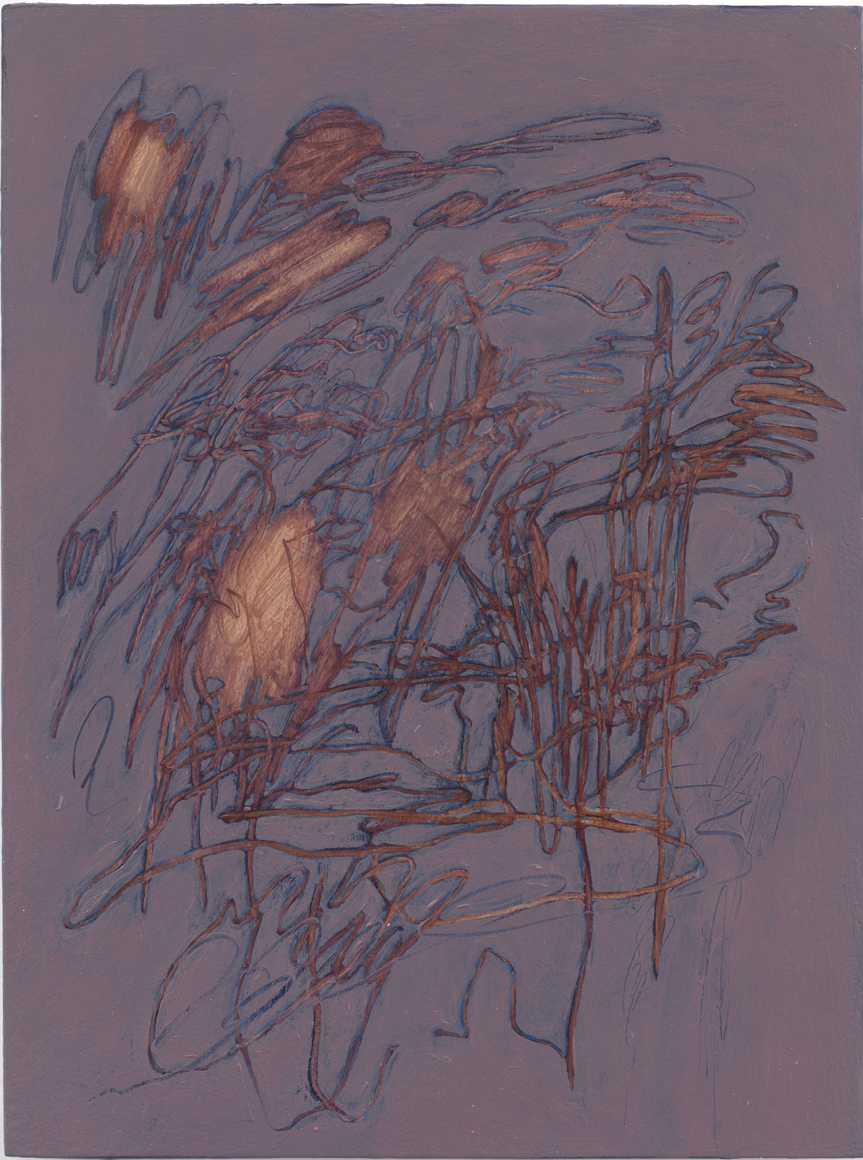 Alexandria Tarver waiting, 4, 2024 Signed, dated, and series title on verso Oil on panel 12 x 9 in 30.5 x 22.9 cm (ATA25.001)