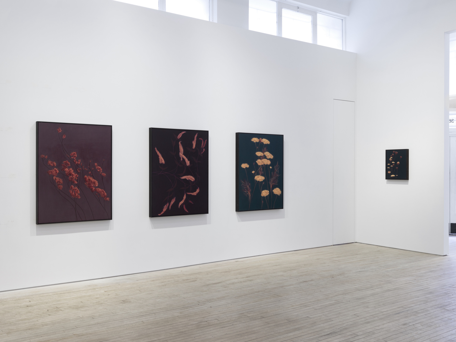 Installation view of Alexandria Tarver, Dedicated to the low in heart, Nino Mier Gallery, TriBeCa, February 20 &ndash; March 28, 2026