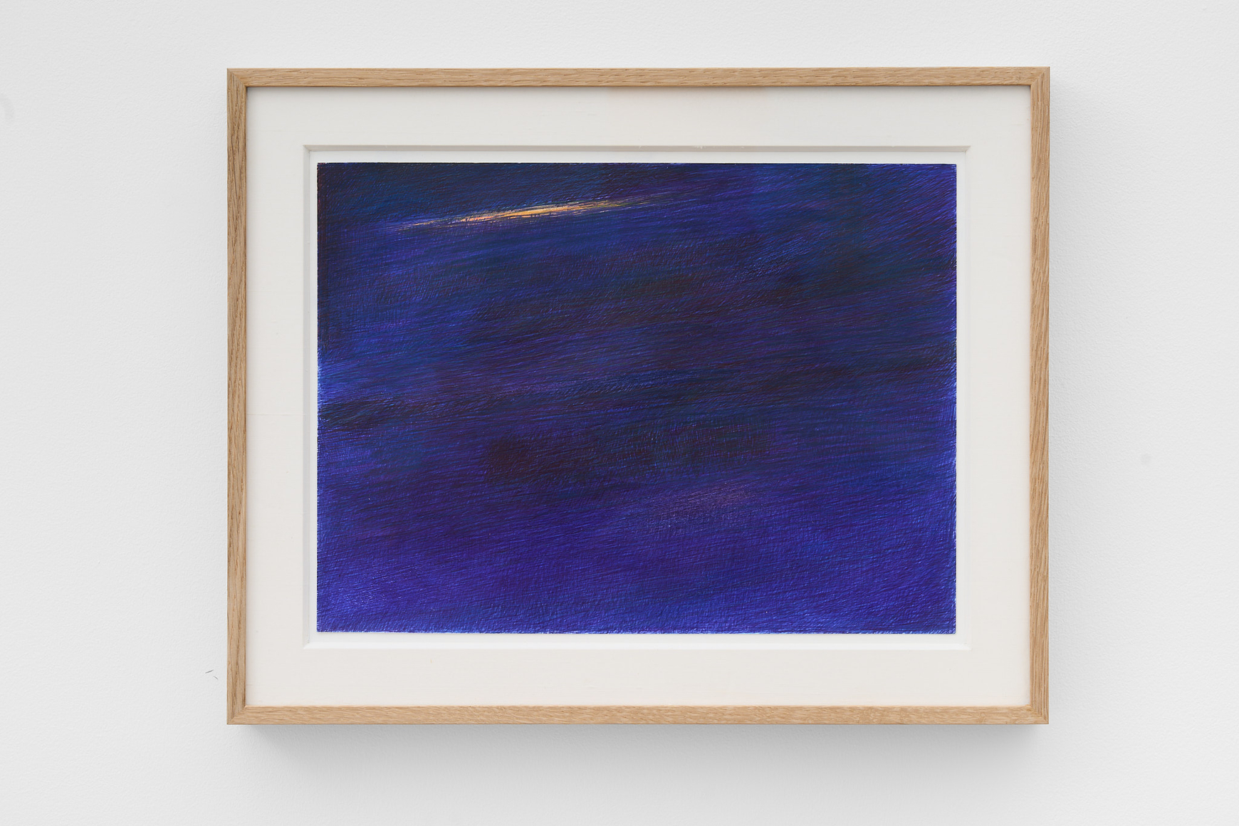 Angiola Gatti Untitled, 2020-2024 Signed and dated on verso Ballpoint pen and color marker on paper 13 1/4 x 16 3/4 in (framed) 33.5 x 42.5 cm (framed) (AGA26.005)