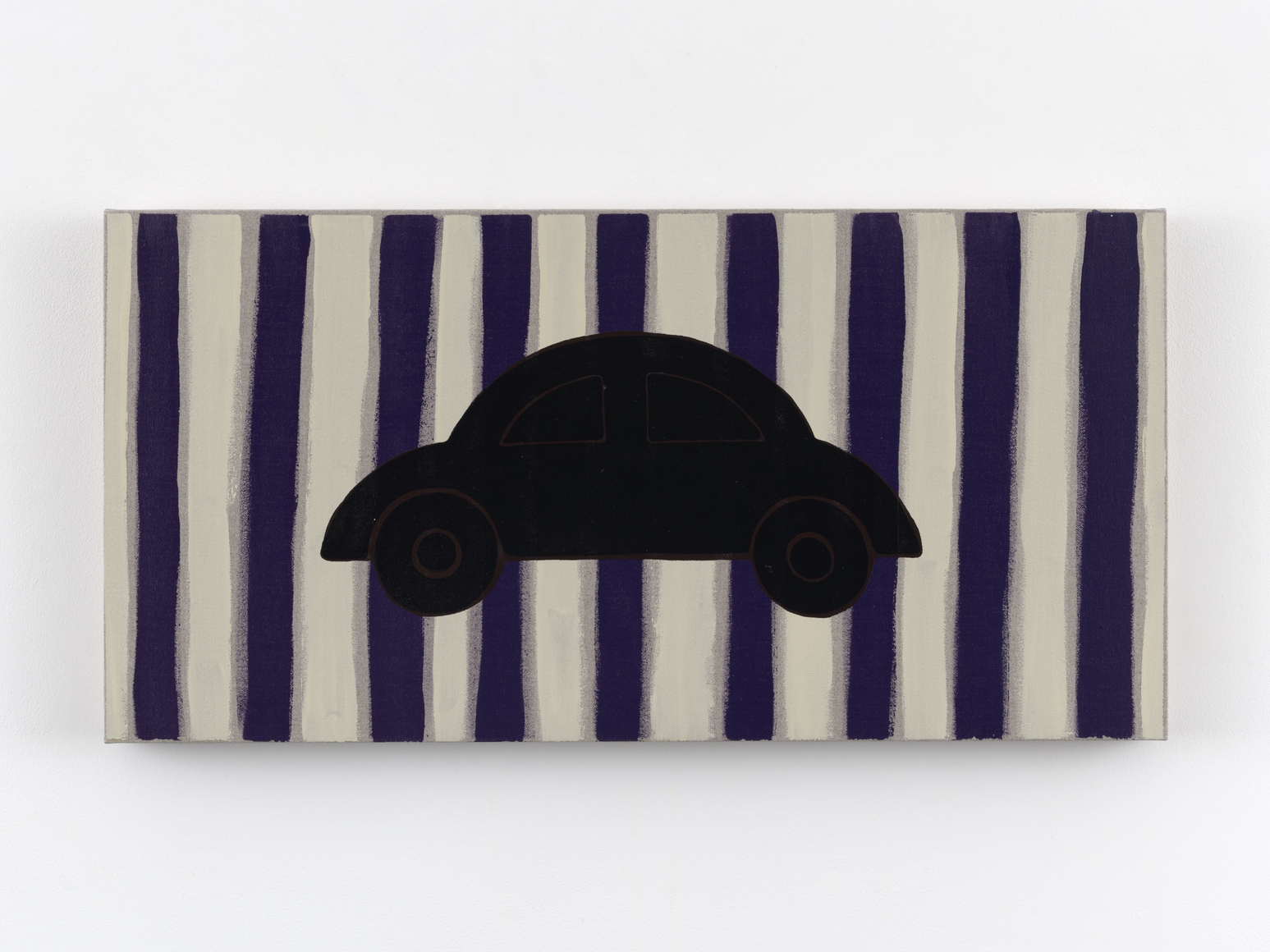 Zak Kitnick Paintings for Children (F9), 2026 Titled on verso Enamel on linen 12 x 24 in 30.5 x 61 cm (ZKI26.082)