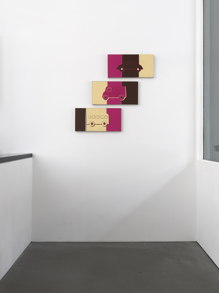 Installation view of Zak Kitnick, Paintings for Children, Nino Mier Gallery, SoHo, March 7 &ndash; April 4, 2026