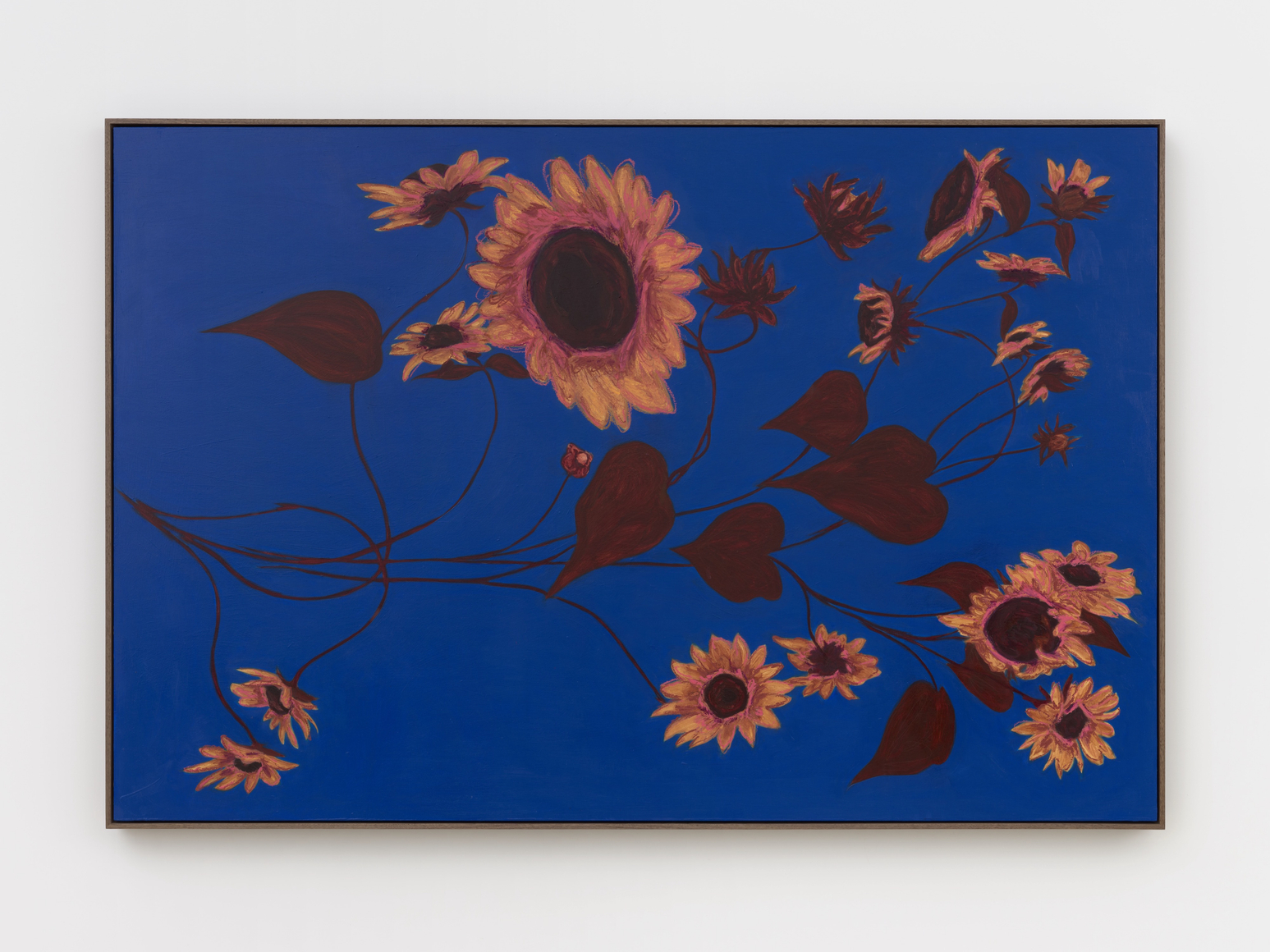 Alexandria Tarver nights, 110, 2026 Signed, titled, and dated on verso Oil on linen mounted on panel 48 3/4 x 72 in (framed) 123.8 x 182.9 cm (framed) (ATA26.030)