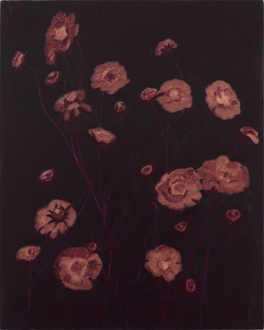 Alexandria Tarver nights, 85, 2025 Oil on panel 20 x 16 in 50.8 x 40.6 cm (ATA25.023)