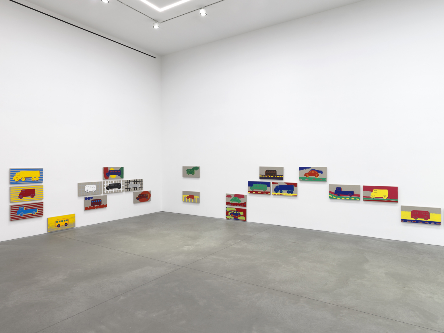 Installation view of Zak Kitnick, Paintings for Children, Nino Mier Gallery, SoHo, March 7 &ndash; April 4, 2026