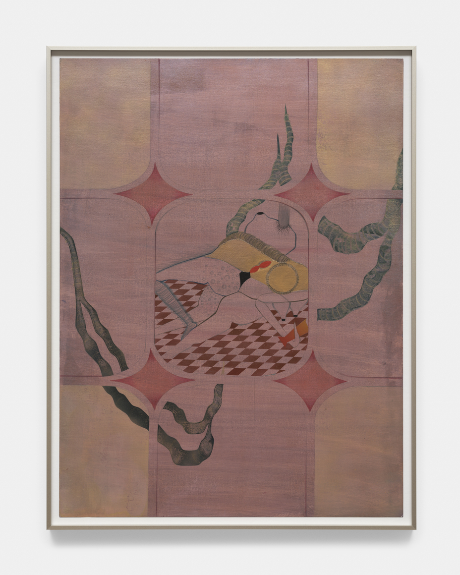 Maryam Hoseini, Liquid Element, 2025, Ink, oil stick and color pencil on paper