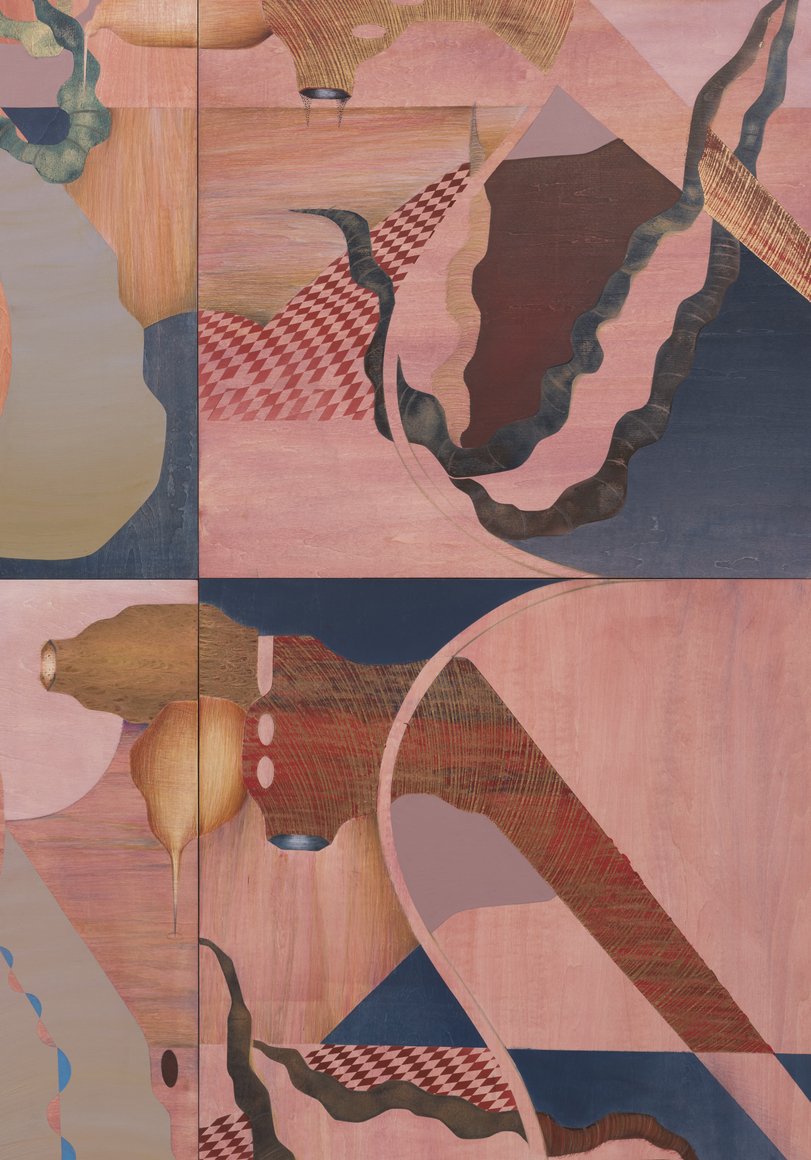 Maryam Hoseini, Circular Fracture (detail), 2026