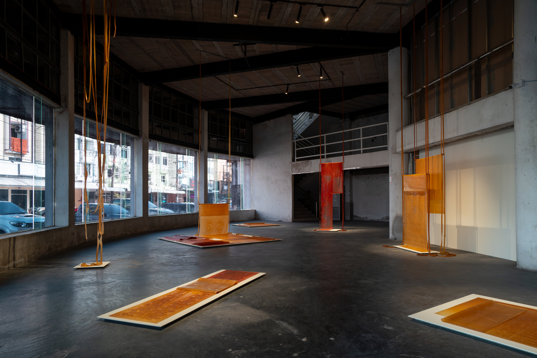 Rossella Biscotti, Rubber Works, 2019-2022, Installation view at&nbsp;Thailand Biennale Phuket 2025