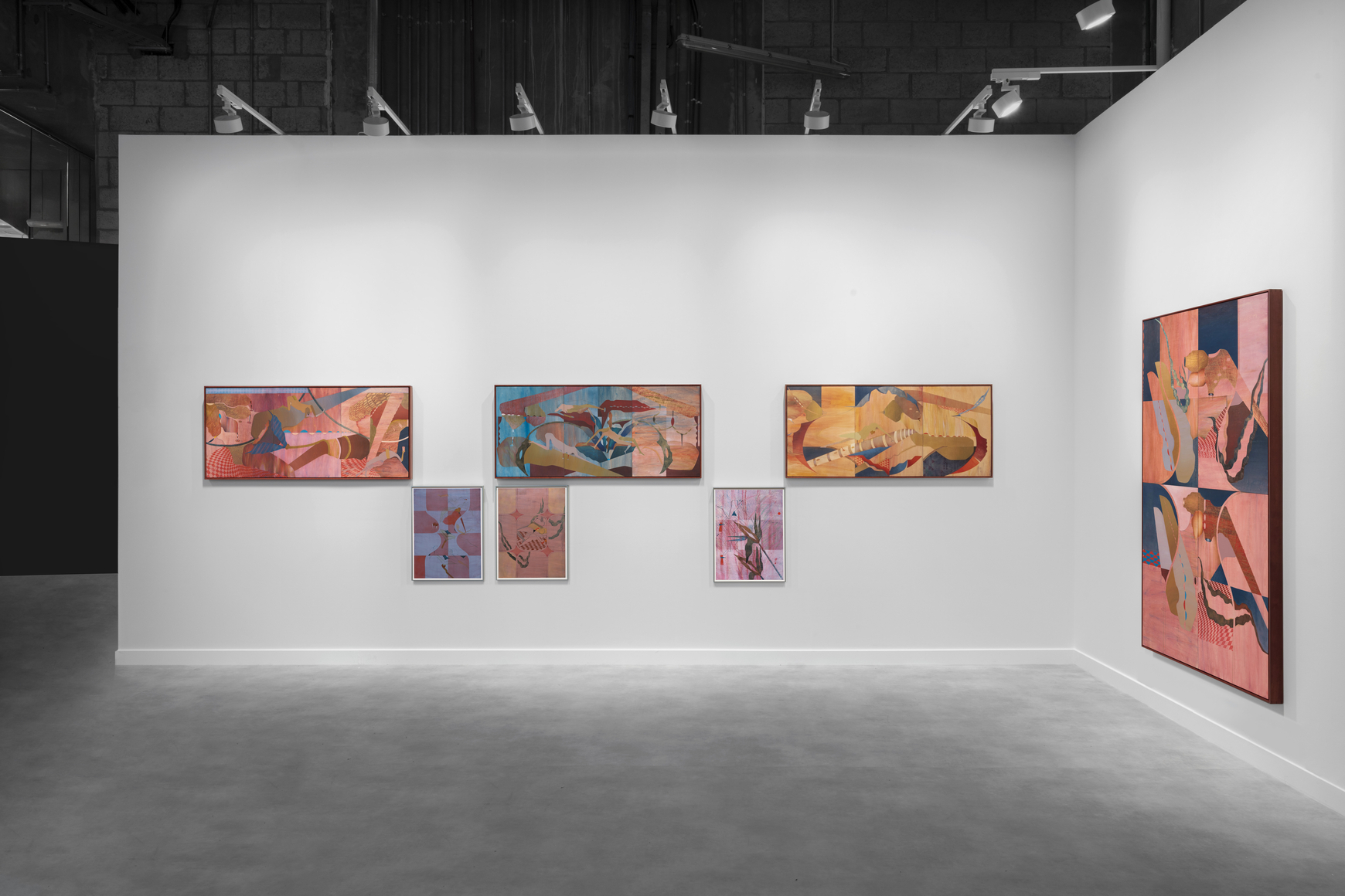 Installation view of Green Art Gallery at Art Basel Qatar 2026