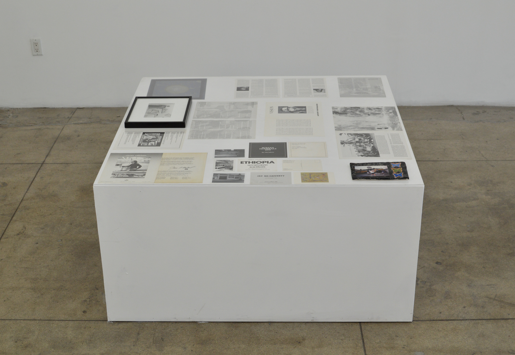 LIVING PROOF / LIVING ARCHIVES: Action / Artifact from Cirrus Gallery and Cirrus Editions
