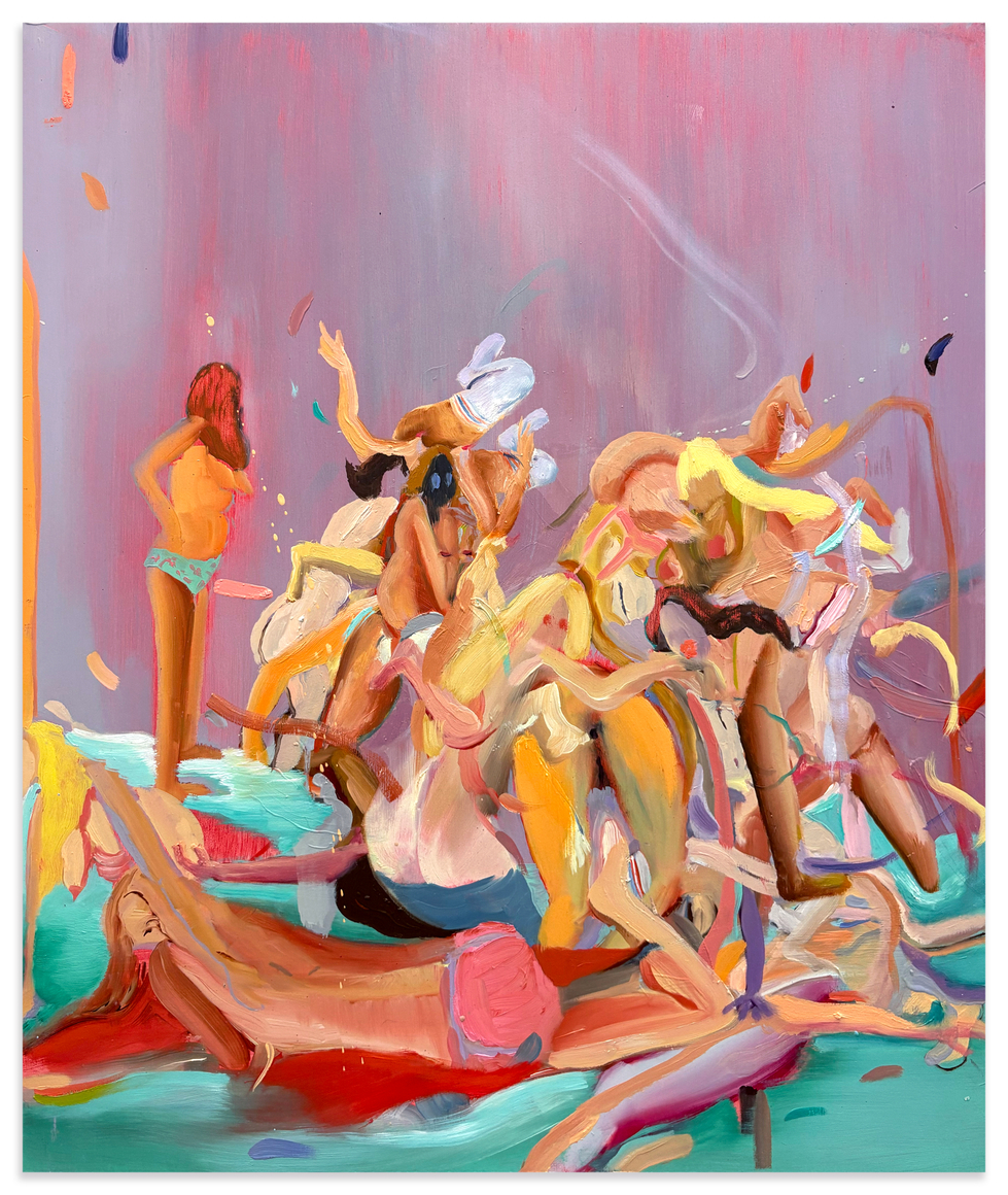 GABRIELLE DUNAYSKI Tampon runs at intermission